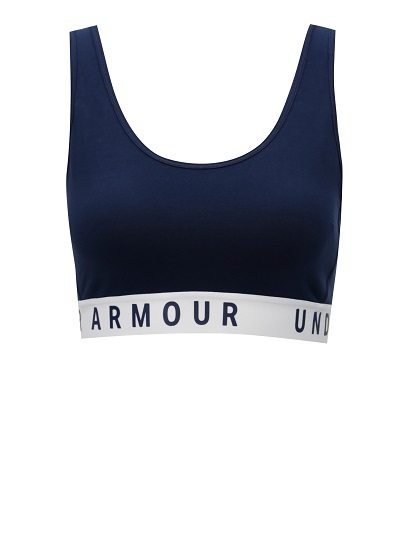 Právě si prohlížíte Sportovní modrá dámská podprsenka Under Armour