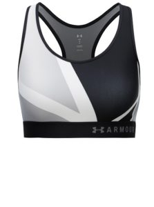 Přečtete si více ze článku Sportovní podprsenka Under Armour s bílo-černými pruhy
