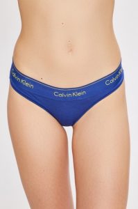 Přečtete si více ze článku Dámské spodní prádlo – modrá Tanga Calvin Klein