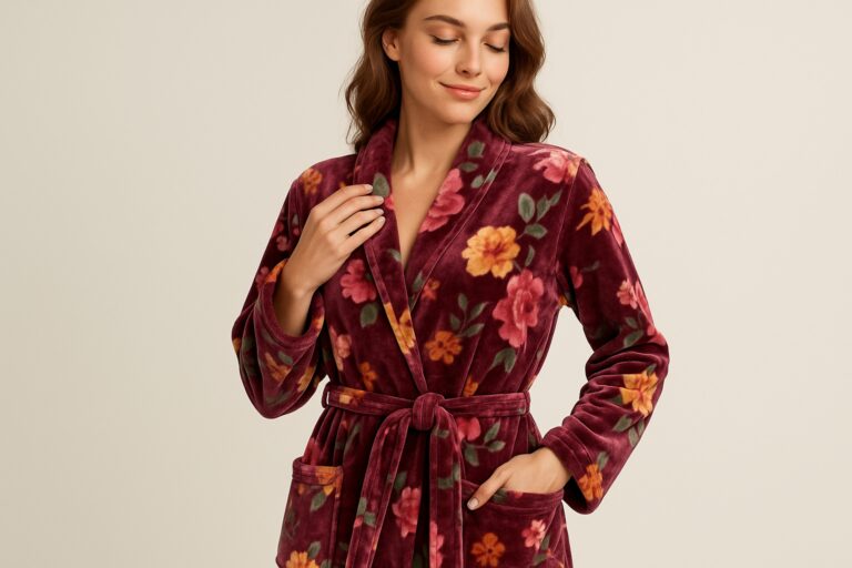 Přečtete si více ze článku Dámský hebký župan v elegantní černé